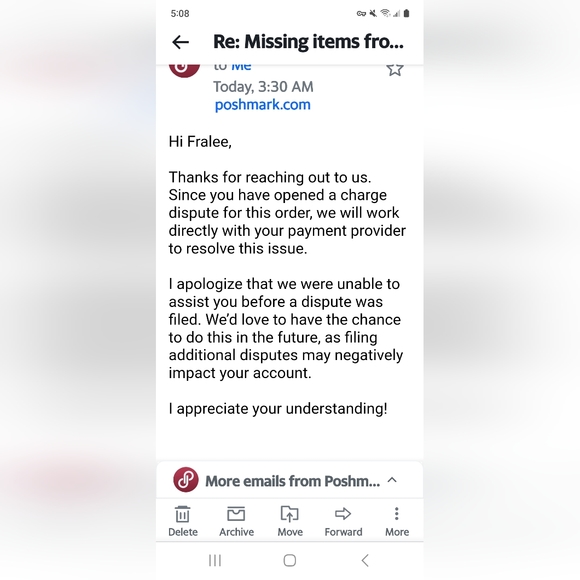 Posh Bundle Scam - Picture 2 of 2